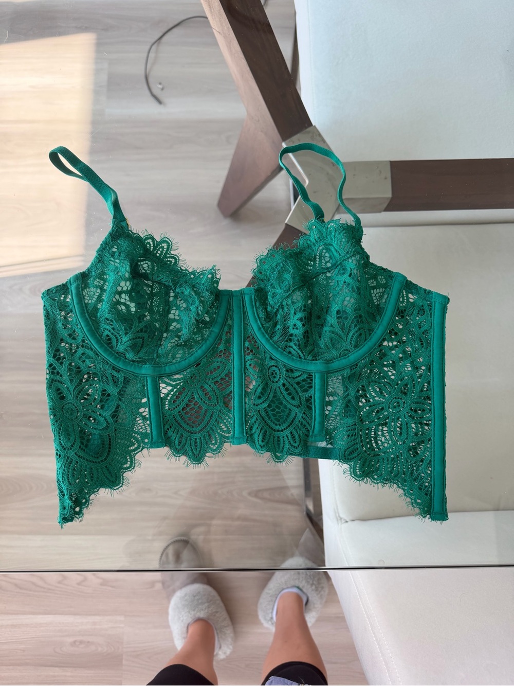 Anthropologie The Giselle Lace Bustier - S